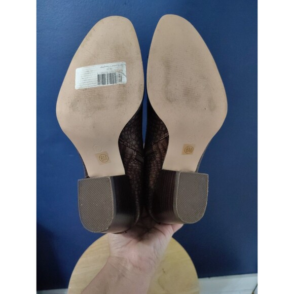 COCONUTS By Matisse Vivid Western Side Zip Ankle Boots Booties Womens Size 6 M - Picture 9 of 11